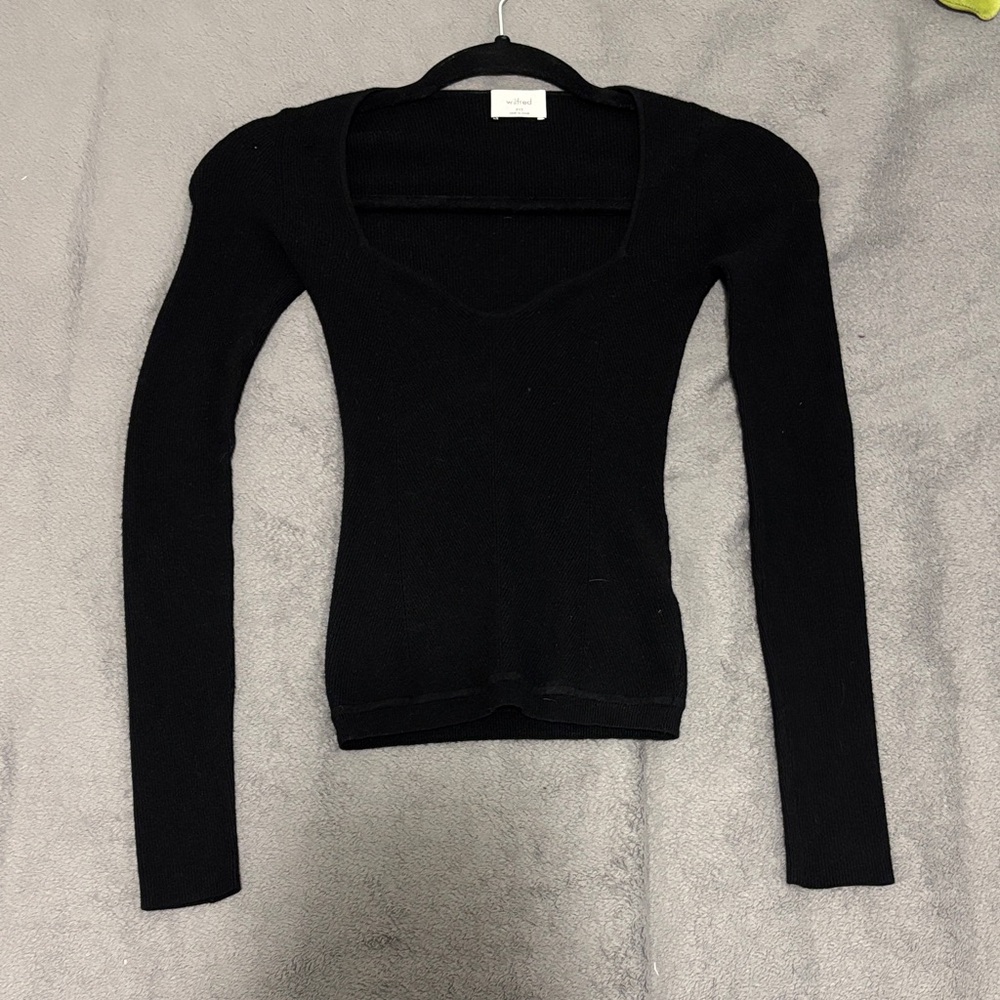 Black Long Sleeve Sweater
